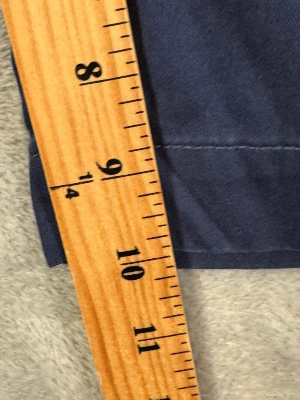Polo Ralph Lauren Shorts Mens 31 Navy Blue Chino Relaxed Fit Flat Front
